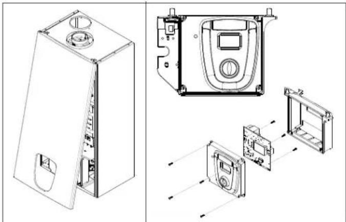 Baxi 11 Fi - Desmontagem do queimador (Fig. 31) - 1