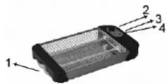 COMELEC TP 7012 - TOASTER PARTS: - 1