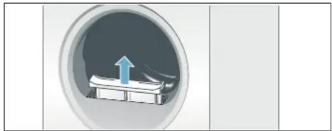 SIEMENS WT45N201ES - Limpiar el filtro de pelusas - 1