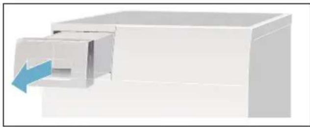SIEMENS WT45N201ES - Vaciar el recipiente de condensado - 1