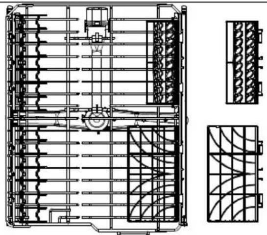 SMEG LSA4525XIN - CESTO PARA CUBIERTOS - 2