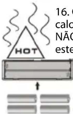 16. C calo NÃO este HOT