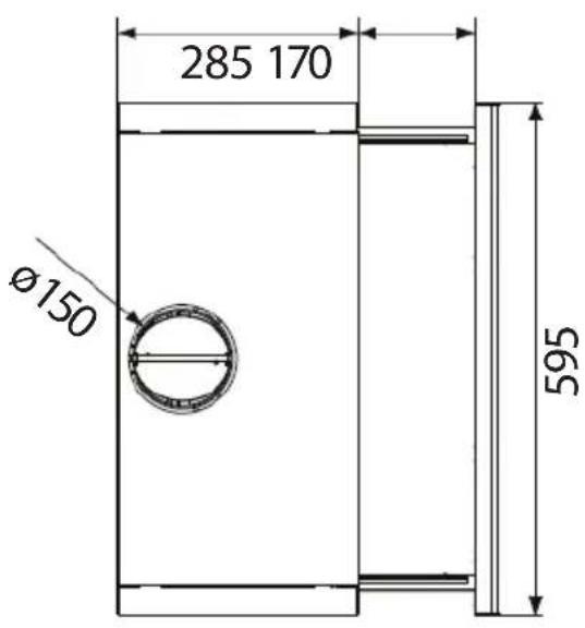 285 170 Ø150 595