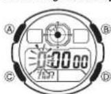 CASIO Collection AE-2000WD-1AVEF - Para configurar el temporizador de cuenta regresiva - 1