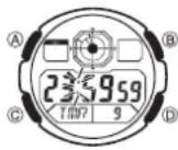 CASIO Collection AE-2000WD-1AVEF - Para usar el temporizador de cuenta regresiva - 1