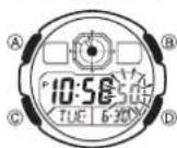 CASIO Collection AE-2000WD-1AVEF - Cambiando los ajustes de la hora y fecha de la ciudad local actual - 1
