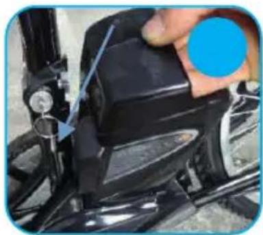 smartGyro Milos - 4°: Insertar la batería: - 1