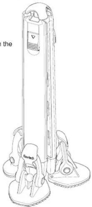 Sachtler System FSB 10 FT MS - Attach Optional Ground Spreader flowtech 75 / 100 - 3