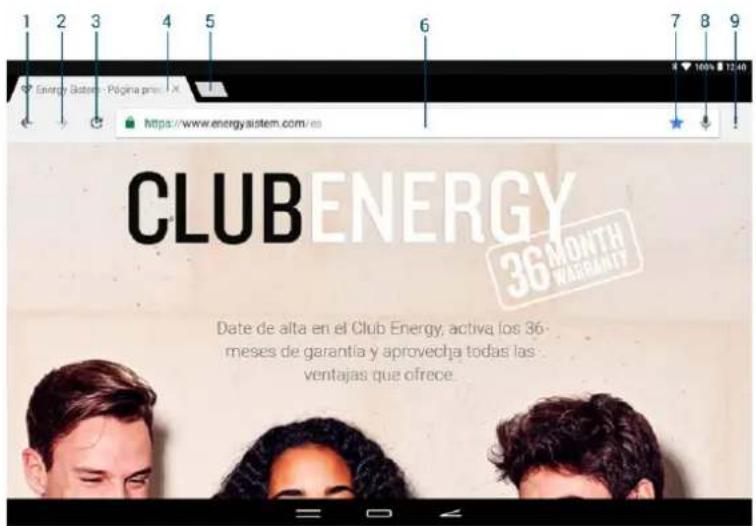 ENERGY SISTEM Pro 3 - Navegador de Internet - 1