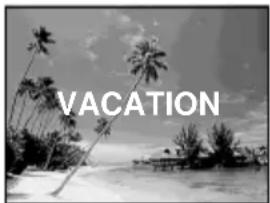 VACATION