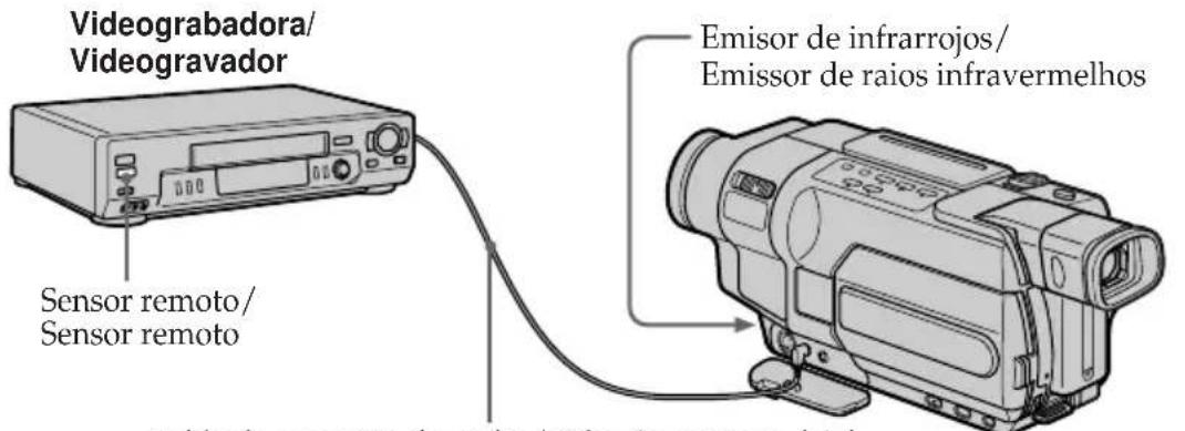 Videograbadora/ Videogravador Sensor remoto/ Sensor remoto Emisor de infrarrojos/ Emissor de raios infravermelhos Córdia semitada/odina/olira (revisadora)/