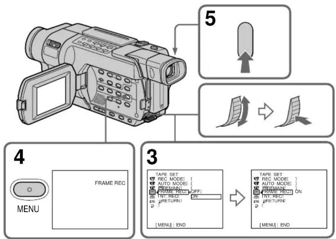 SONY CCD-TRV145E - Gravação fotograma a fotograma - Gravação de fotogramas - 1