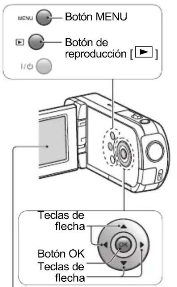 TOSHIBA Camileo SX500 - Seleccione "BORRAR" y presione el botón OK. - 1