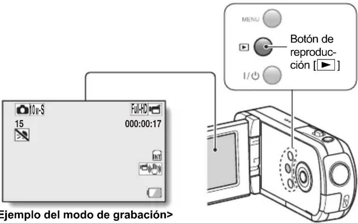 TOSHIBA Camileo SX500 - Presione el botón de reproducción [▶]. - 1