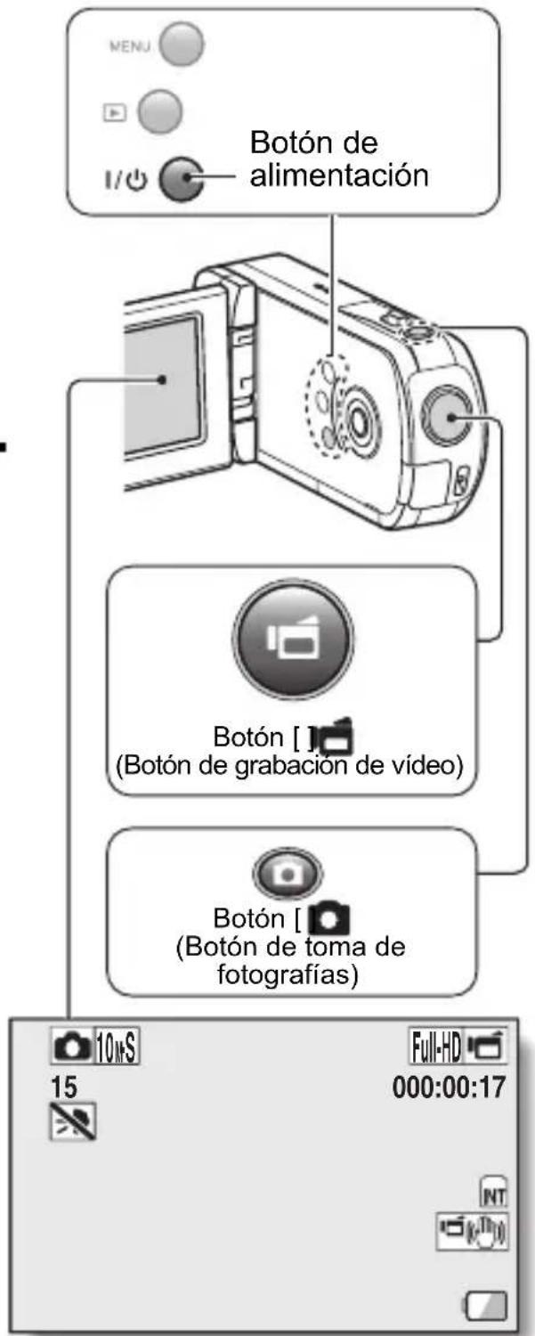 TOSHIBA Camileo SX500 - Para tomar una fotografía: - 1