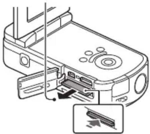 TOSHIBA Camileo SX500 - INSTALACIÓN DE LA TARJETA - 2