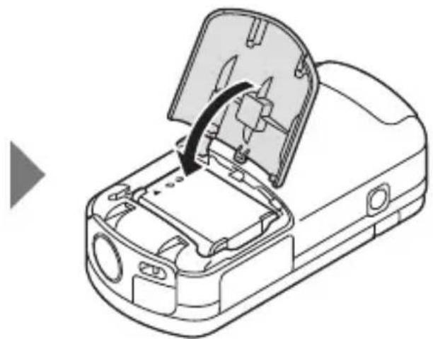 TOSHIBA Camileo SX500 - Inserte la batería y después vuelva a colocar la tapa del compartimiento de la batería. - 2