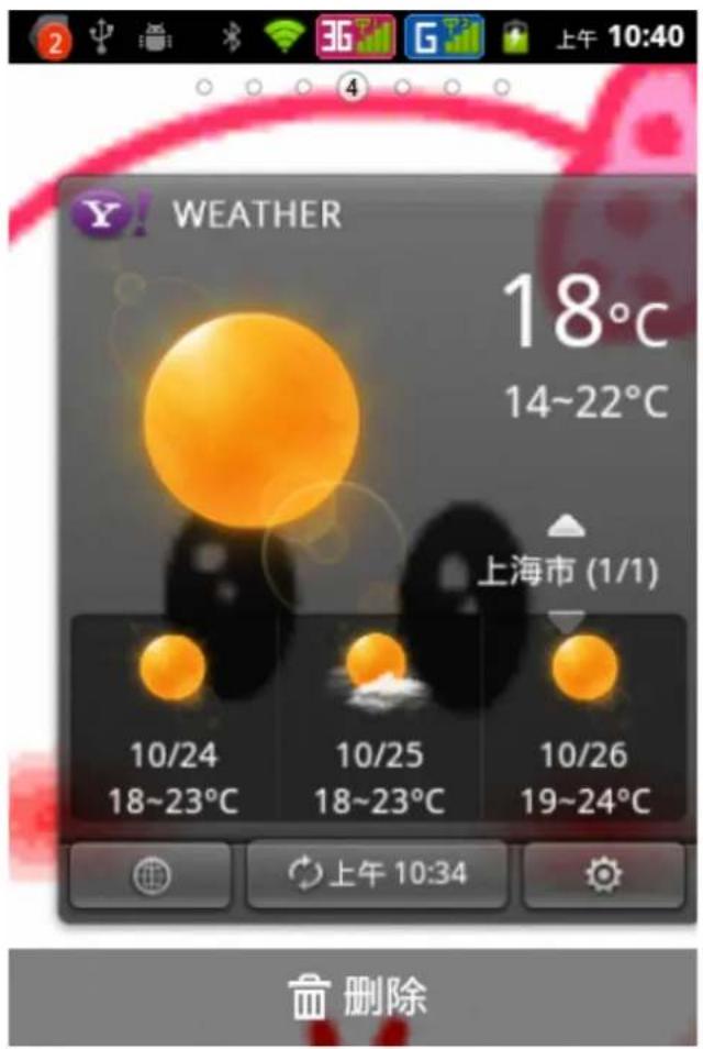 Prixton Linker C16 - Eliminar elementos de la pantalla principal - 1
