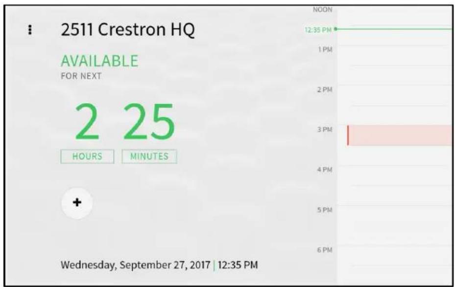 2511 Crestron HQ AVAILABLE FOR NEXT 2 25 HOURS MINUTES + Wednesday, September 27, 2017 | 12:35 PM 12:35 PM 1 PPM 2 PPM 3 PPM 4 PPM 5 PPM 6 PPM