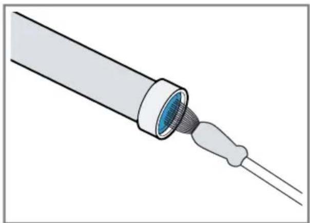 BOSCH WUU28T7XES - Limpiar el filtro del grifo de agua - 2