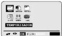 SAMSUNG SV-275X - Utilización de la prestación de Programación con TEMPORIZADOR - 1