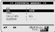 SAMSUNG SV-275X - Preselección manual de programas - 4
