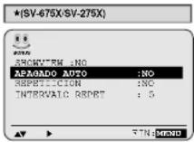 SAMSUNG SV-275X - Apagado Automático - 1