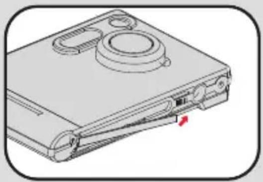 DAITSU DF300 - Colocação da pilha - 1