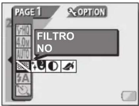 PAGE 1 OPTION FILTRO NO