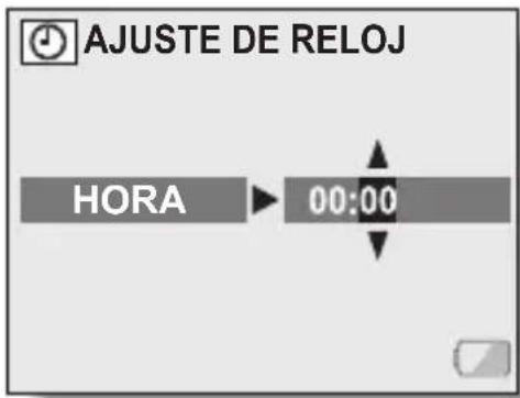 AJUSTE DE RELOJ HORA 00:00