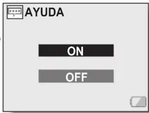 AYUDA ON OFF