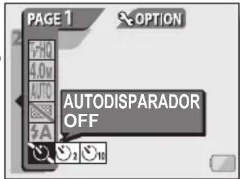 PAGE 1 OPTION 5:40 4.0M AUTO A AUTODISPARADOR OFF 2 10