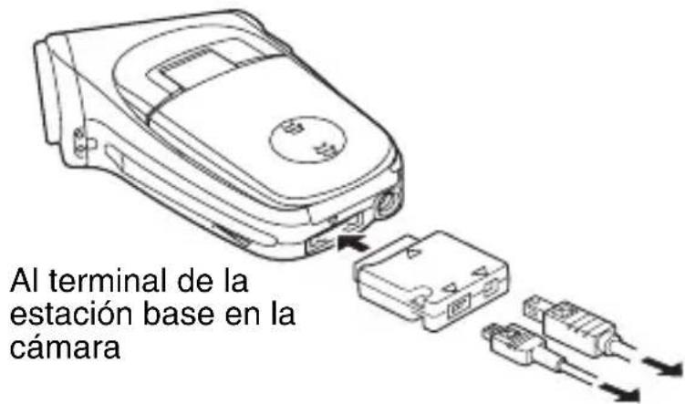 Al terminal de la estación base en la cámara