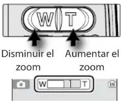 W/T Disminuir el Aumentar el zoom zoom
