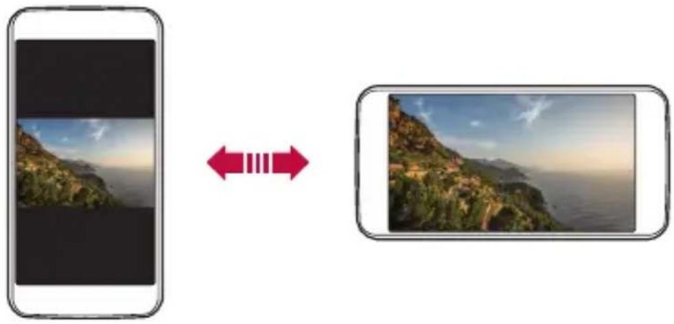 LG K4 Lite - Cómo cambiar la orientación de la pantalla - 1