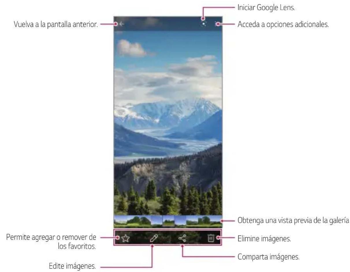 LG K71N - Cómo ver fotografías - 1