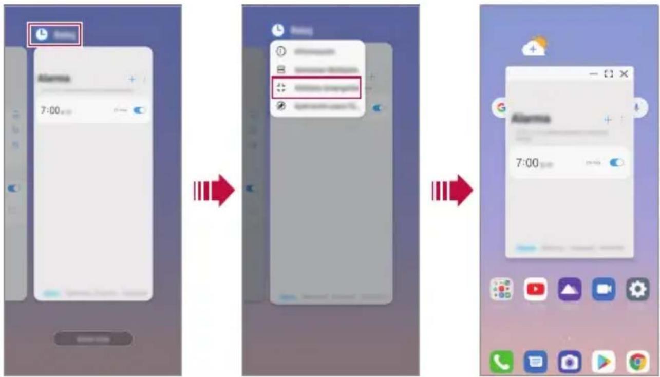 LG K71N - Ventana emergente - 1