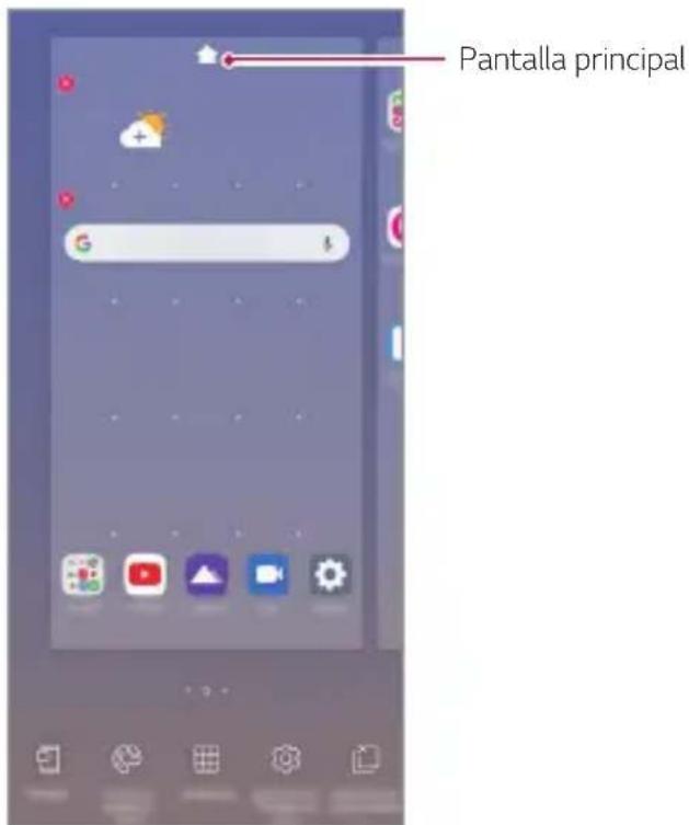 LG K71N - Cómo editar la pantalla de inicio - 1