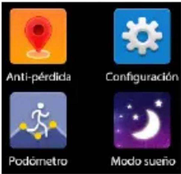 Anti-pérdida Configuración Podómetro Modo sueño