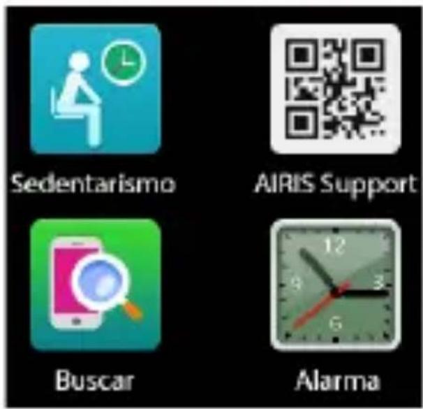 Sedentarismo AIRIS Support Buscar Alarma