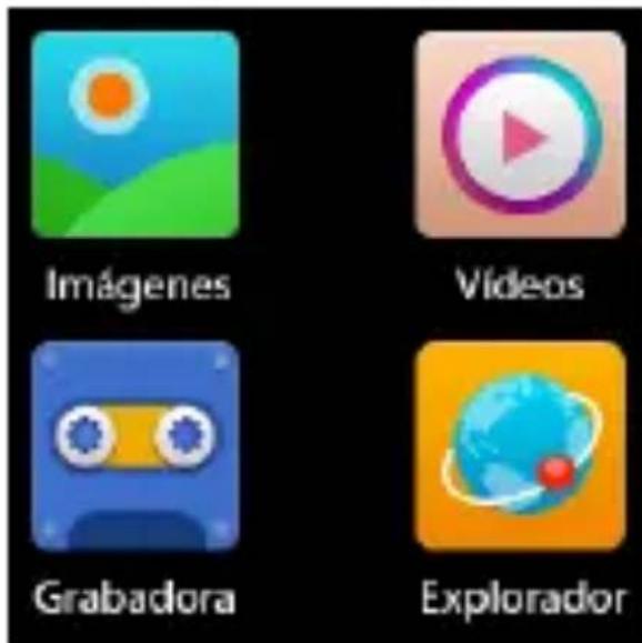 Imágenes Vídeos Grabadora Explorador