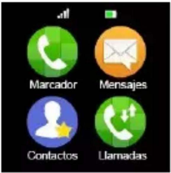all Marcador Mensajes Contactos Llamadas