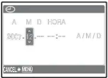 OLYMPUS X-830 - c. Presione los botones △/□ y ▽⊙ para seleccionar [M]. - 1