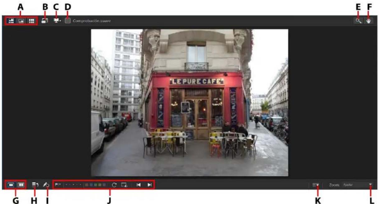 A B C D Comprobación suave LE PURE CAFE G H I J K L Zoom: Reiter