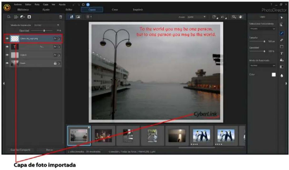 CYBERLINK PhotoDirector 10 - Capa de foto importada - 1