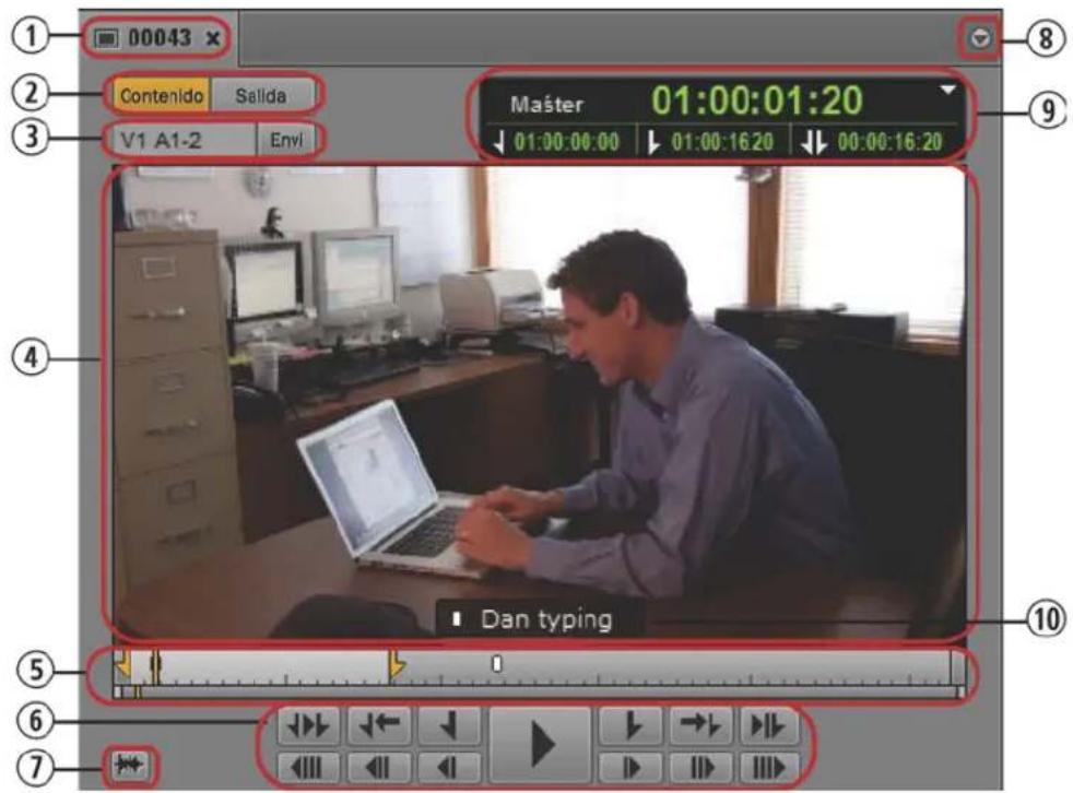 00043 Contenido Salida V1 A1-2 Envi Master 01:00:01:20 01:00:00:00 01:00:16:20 00:00:16:20 Dan typing