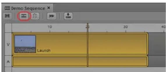 Avid Interplay Central 1.5 - Para dividir un segmento seleccionado: - 1