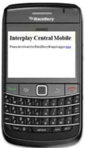 Avid Interplay Central 1.5 - Para instalar Avid Central en el dispositivo BlackBerry: - 2