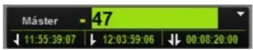 Máster - 47 ↓ 11:55:39:07 ↓ 12:03:59:06 ↓ 00:08:20:00