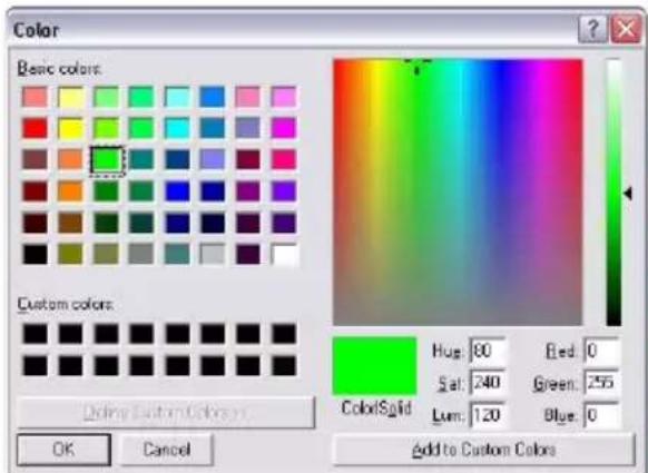 Avid Studio 14 - Selección de los colores - 2